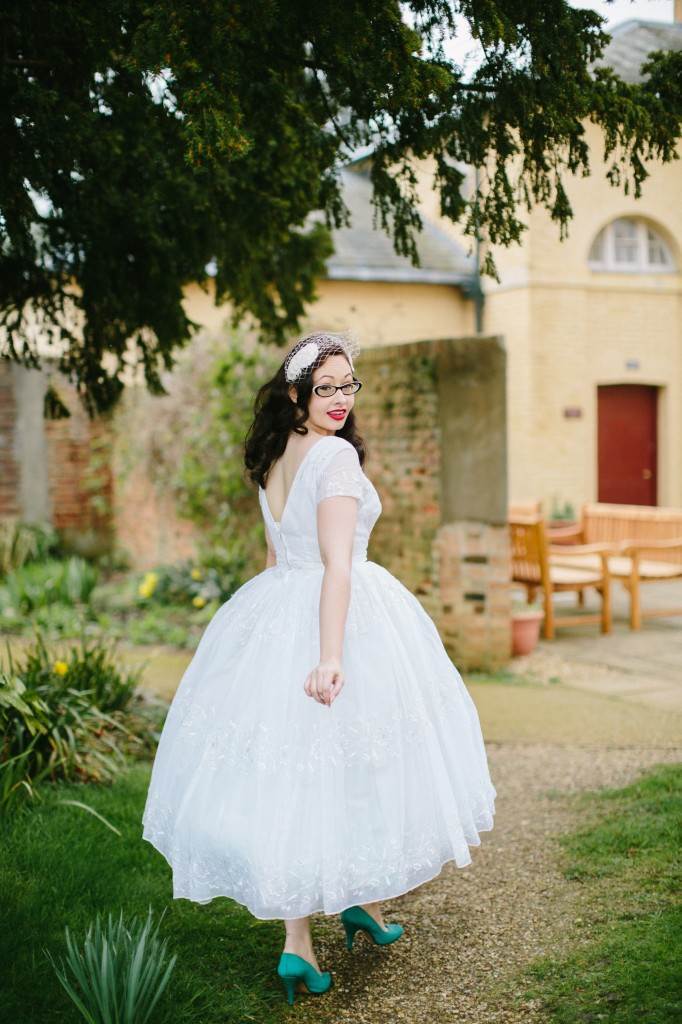 vintage wedding dresses from The National Vintage Wedding Fair