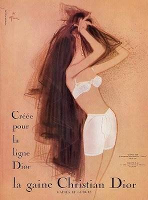 Christian Dior lingerie 1960s