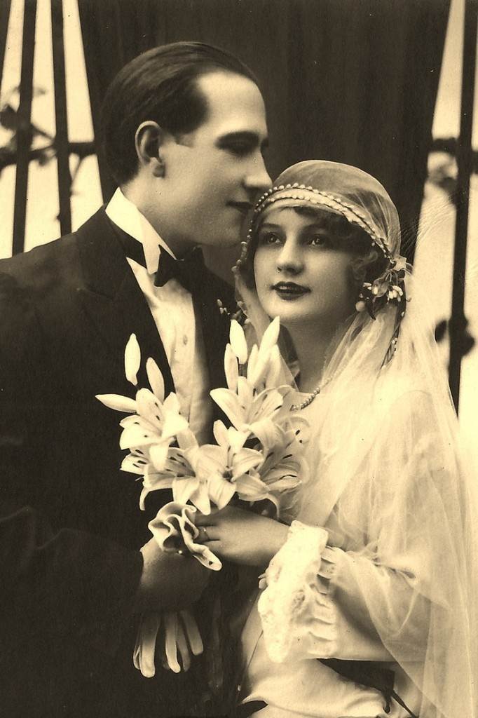 1920s vintage wedding dress from The National Vintage Wedding Fair