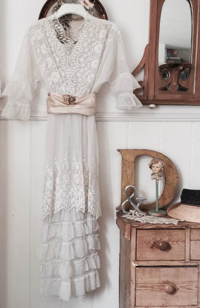 Vintage Wedding Dress from Days of Grace at the National Vintage Wedding Fair