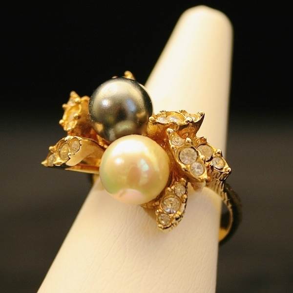 Ring, Christian Dior  Available at Gemma Redmond Vintage 