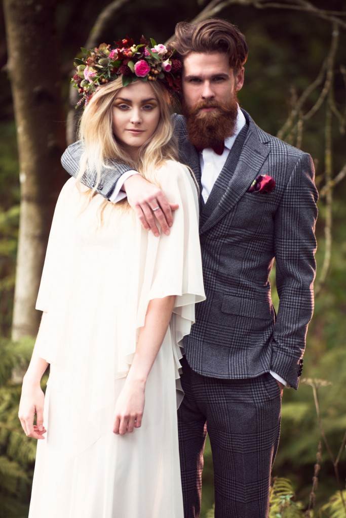 1970s vintage wedding shoot  by Tim Simpson Photography as featured on The National Vintage Wedding Fair blog