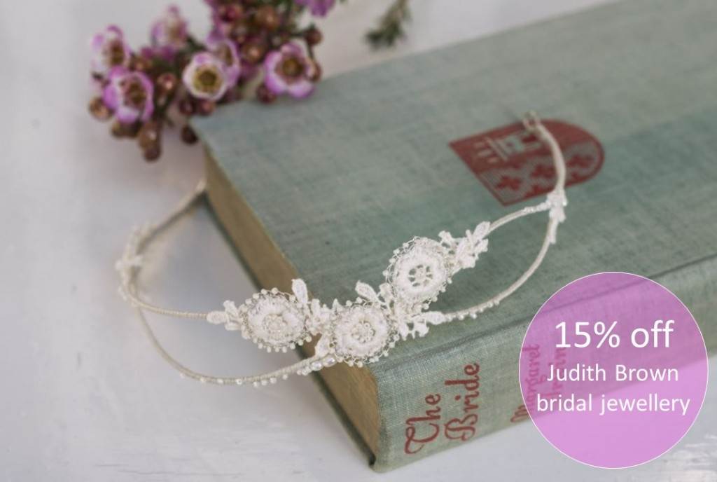 Judith Brown jewellery as featured in the Unique Bride Journal