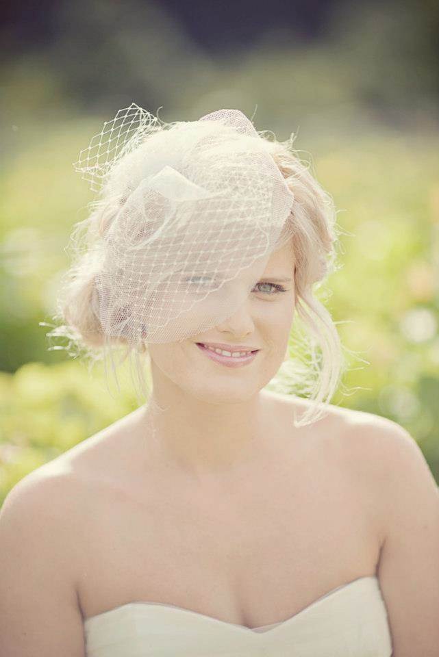  BIRDCAGE VEIL by Silver Sixpence in her shoe as featured on The National Vintage Wedding Fair blog