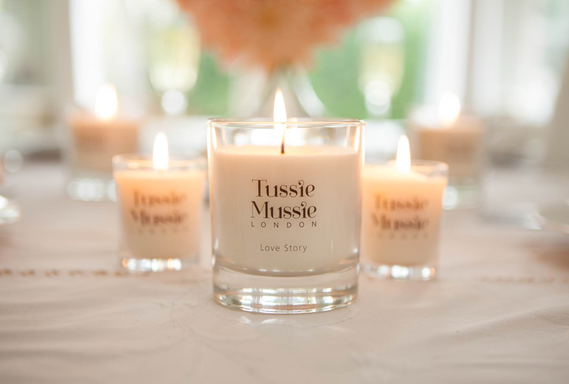 Using candles at your wedding by Tussie Mussie London and the National Vintage Wedding Fair 