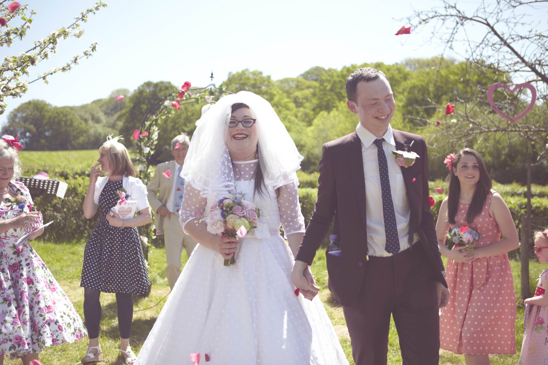 Dan and Maddi's Vintage Americana Country Wedding by Natalie J Weddings and featured on The National Vintage Wedding Fair 