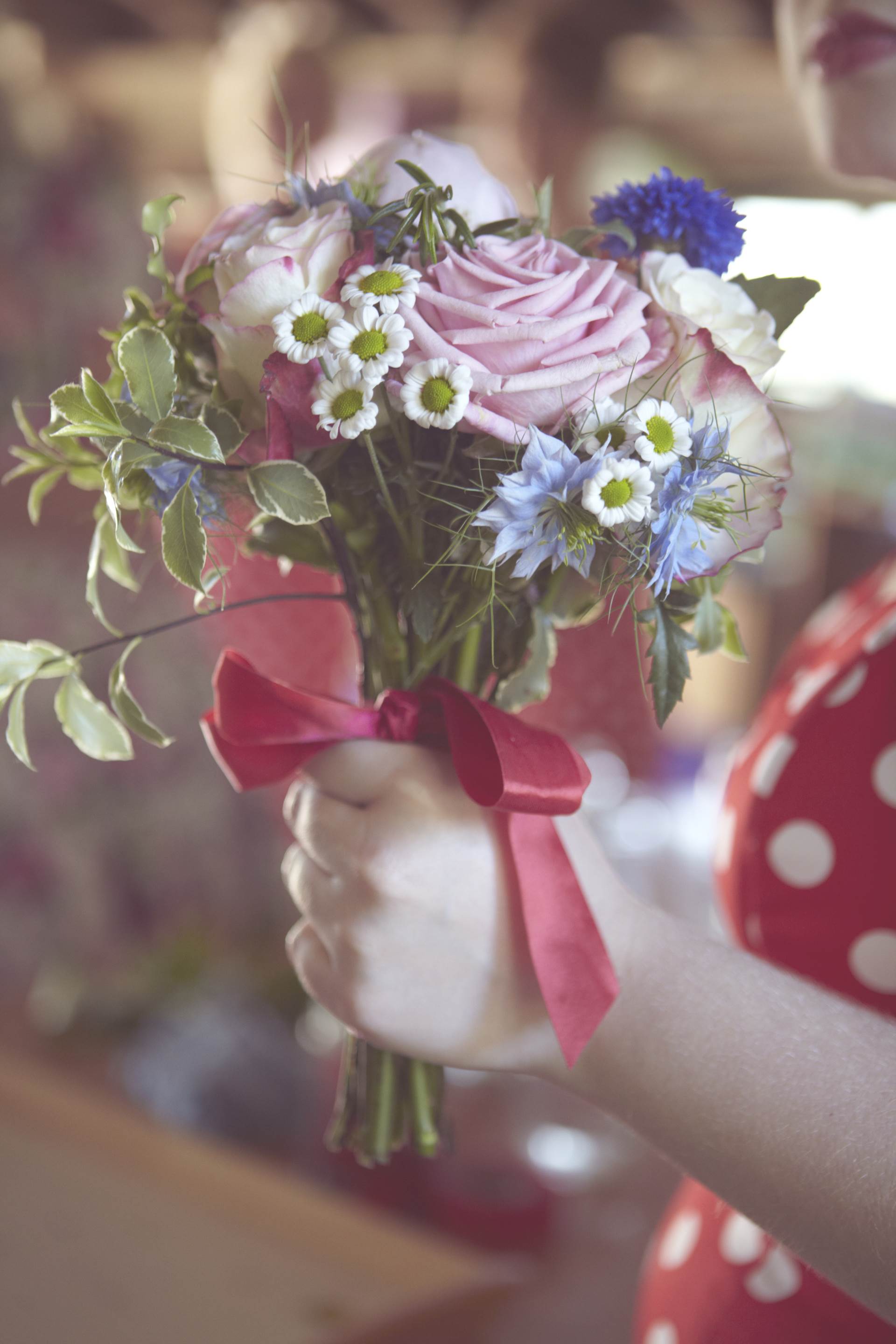 Dan and Maddi's Vintage Americana Country Wedding by Natalie J Weddings and featured on The National Vintage Wedding Fair flowers