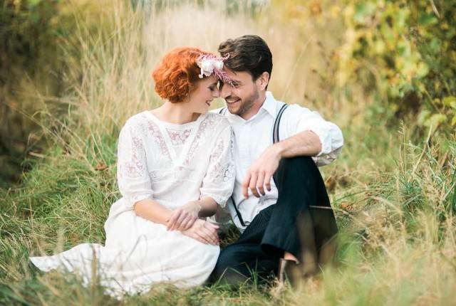 Heartfelt Vintage Wedding Dresses as featured on the National Vintage Wedding Fair blog