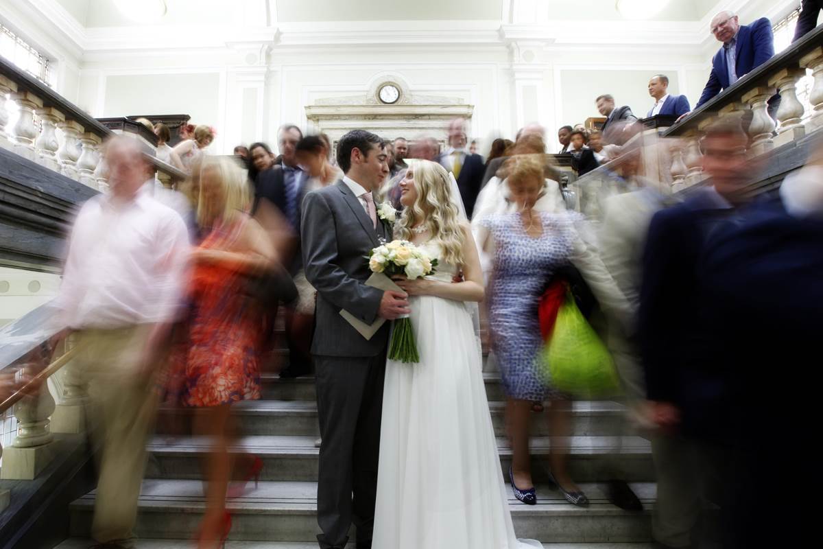 Wedding photography with mobile phones being used by Hazel Buckley as featured on the National Vintage Wedding Fair