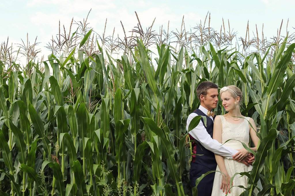 Maria and Dans DIY vintage wedding photographed by Bethan Haywood Jones as featured on The National Vintage Wedding Fair blog