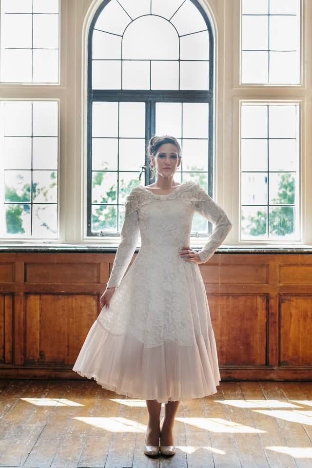 vintage wedding dress london