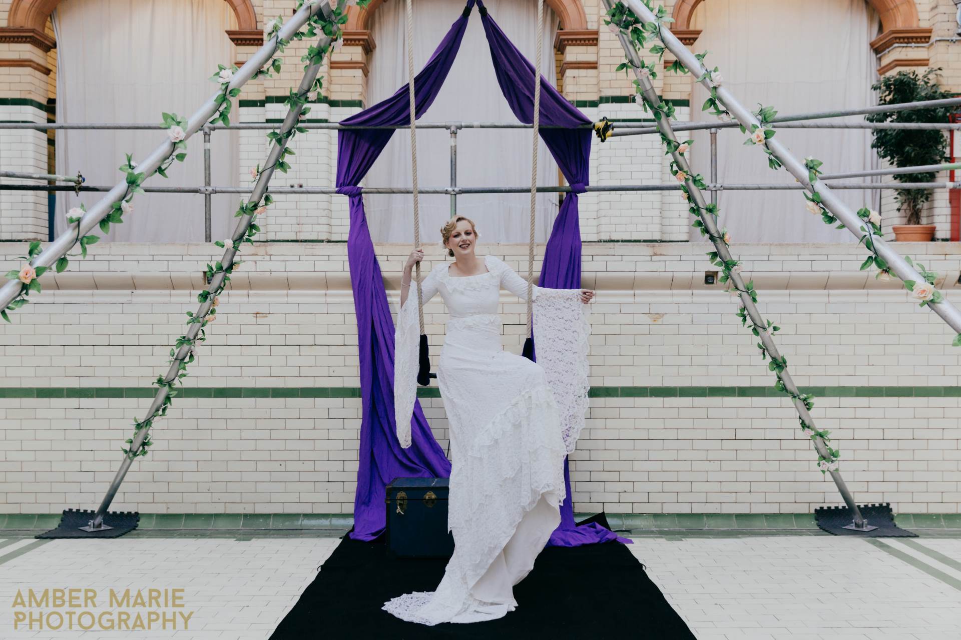 Our Manchester Vintage Wedding Fashion Parade vintage wedding dress