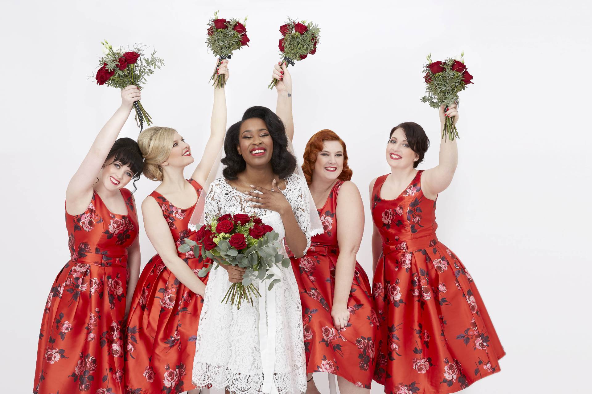 How to choose vintage style bridesmaid dresses for all body shapes by Joanie