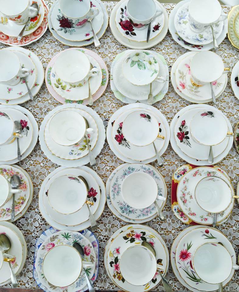 Why afternoon tea makes the perfect wedding breakfast by Rose & Olive for The National Vintage Wedding Fair