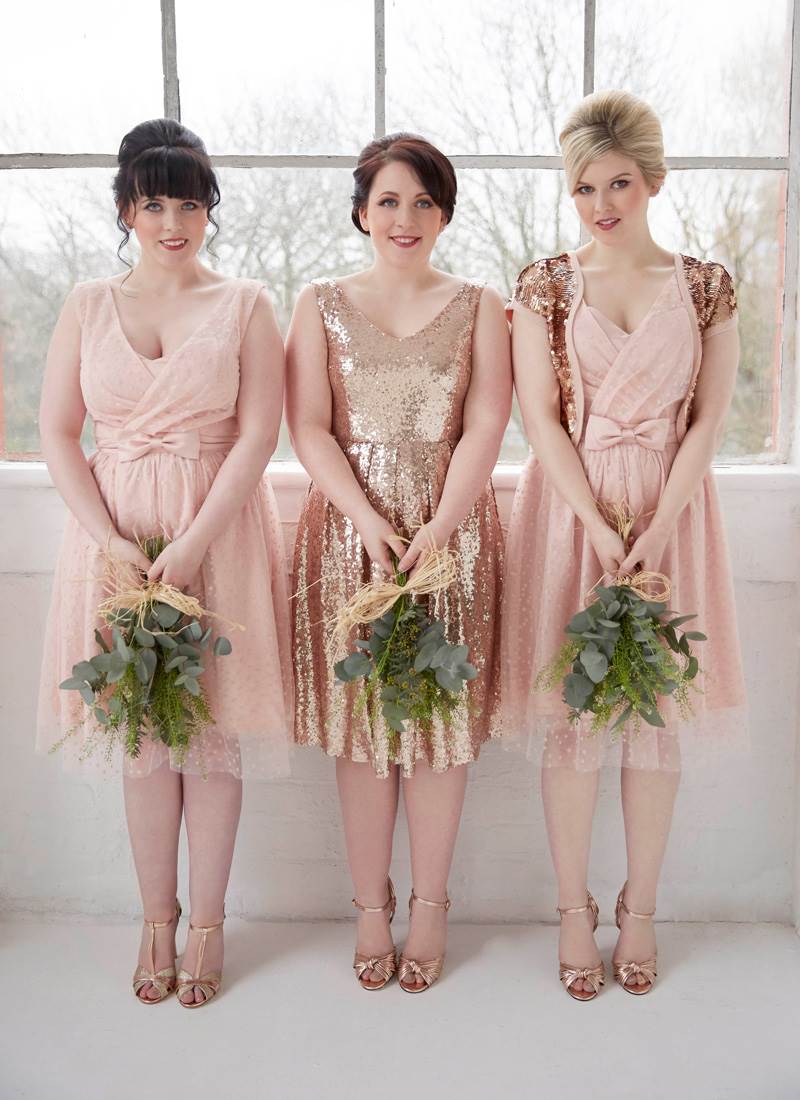 How to choose vintage style bridesmaid dresses for all body shapes by Joanie