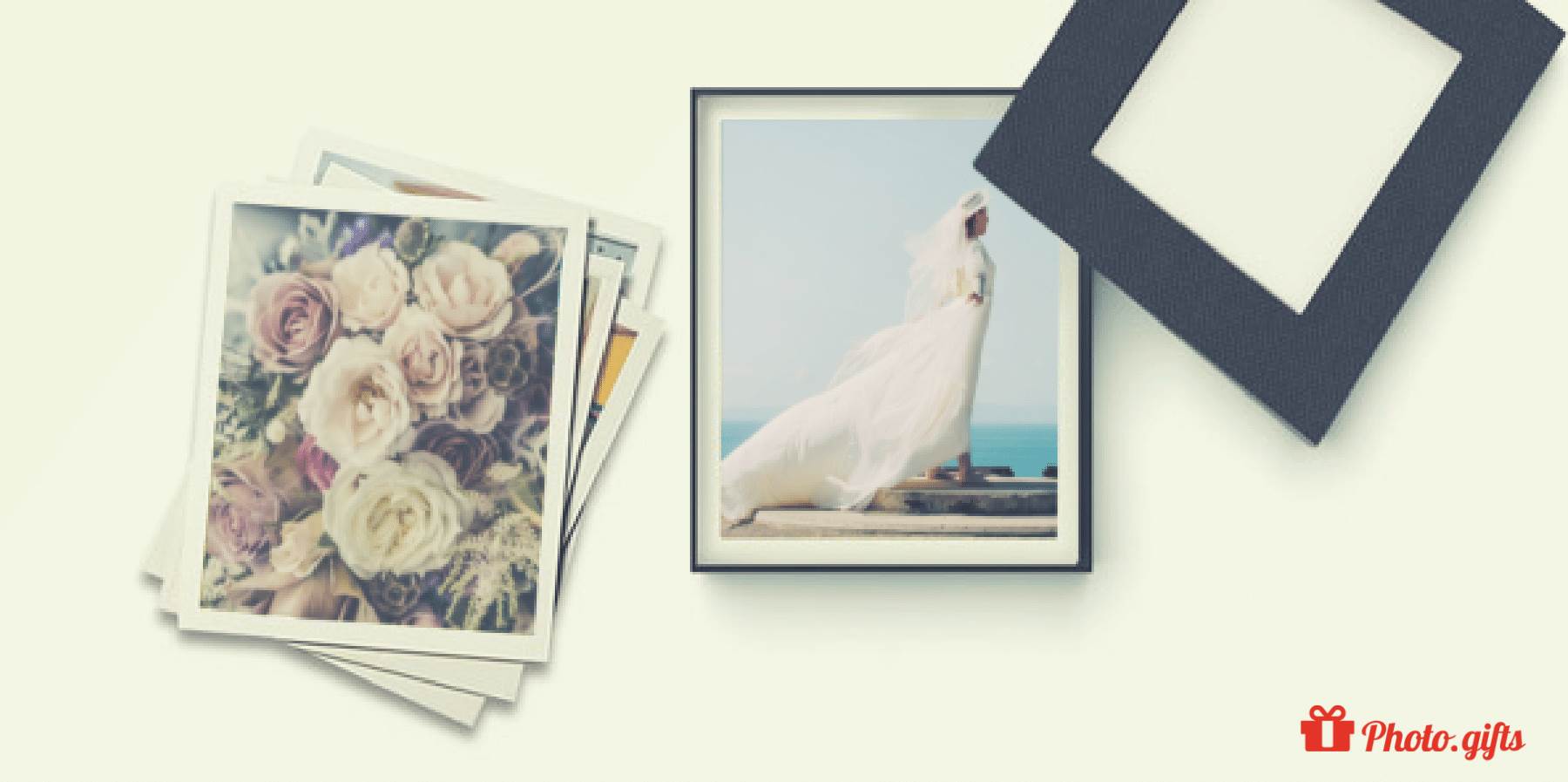 Share your favourite wedding photographs in a Photo Box