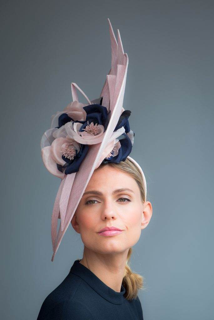 navy mother of the bride hats