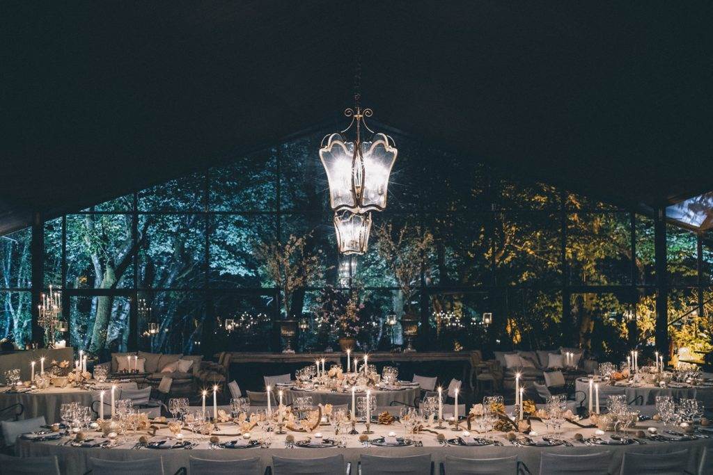 A magical Portuguese wedding with a pink lace dress & silk flowers