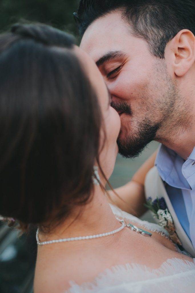 A rustic, home grown, garden party, back yard wedding 