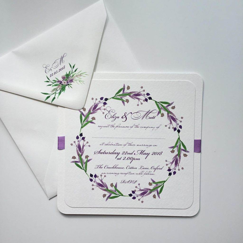 How to reflect current interior trends in your wedding stationery