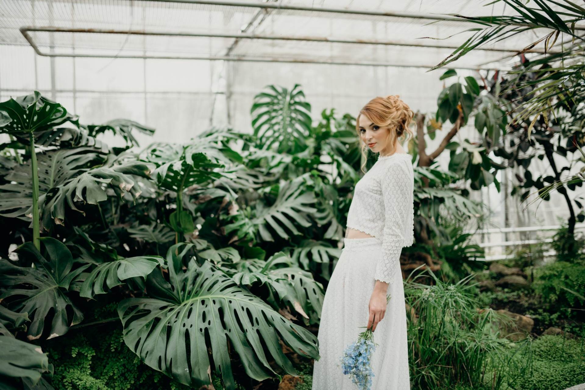 Rock The Frock’s premier bridal collection; 1970s, separates, trousers & botanicals