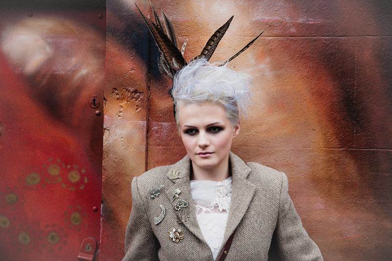 A Couture Punk Autumnal Wedding Look