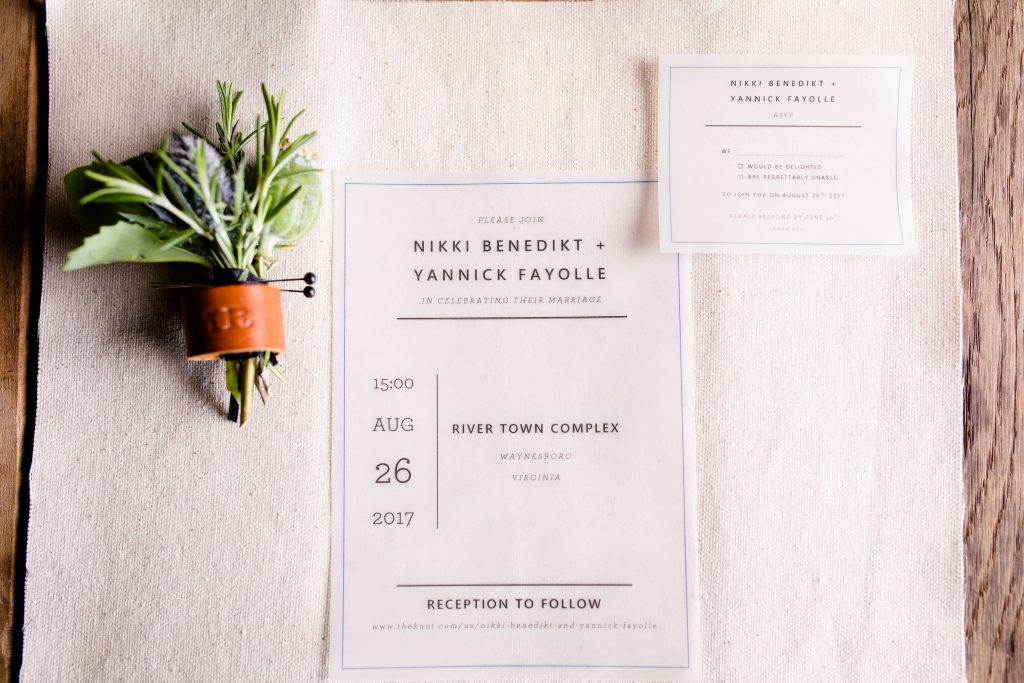 Industrial Minimalist Wedding Inspiration