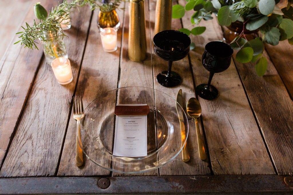 Industrial Minimalist Wedding Inspiration