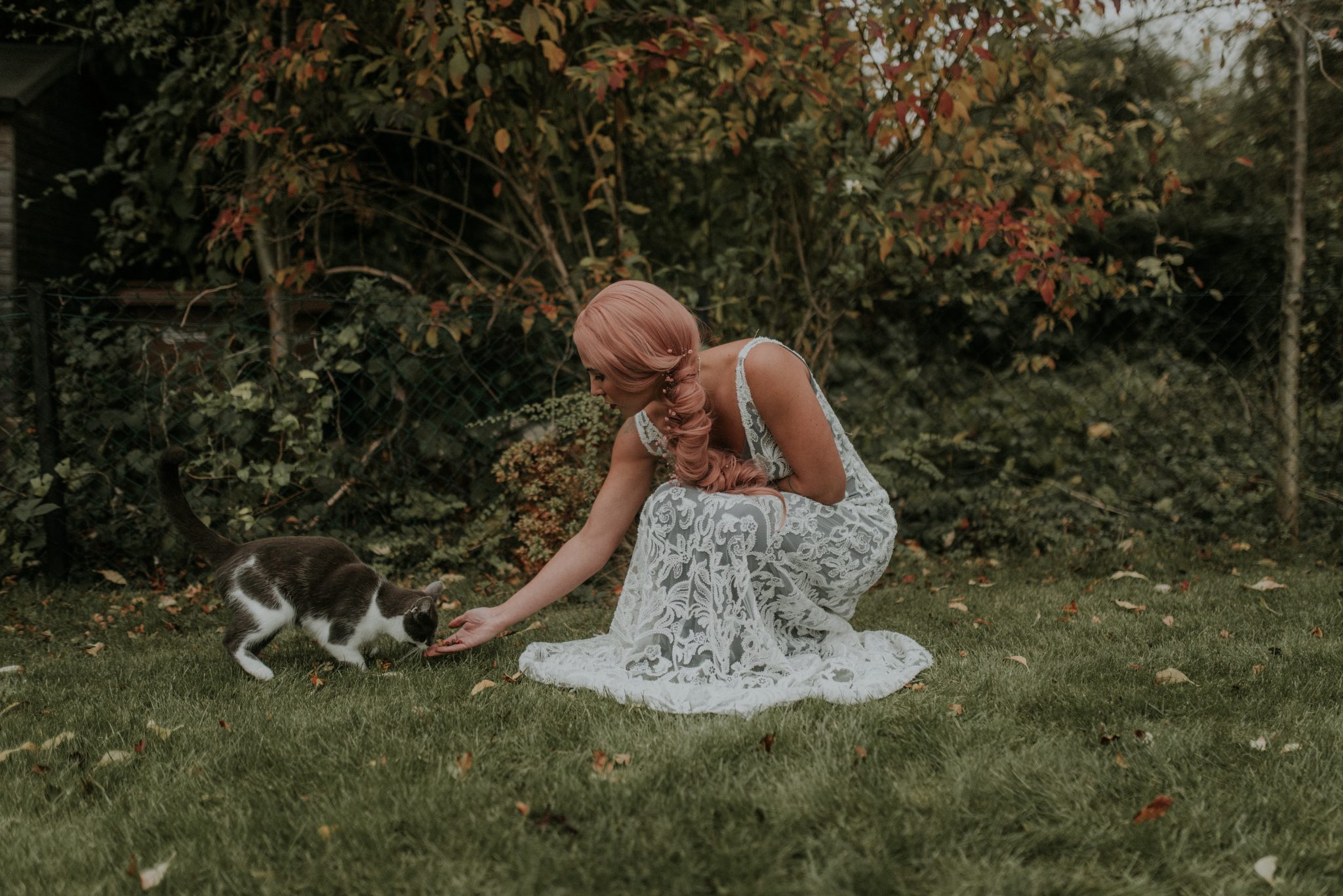 Bridal Inspiration with Lucy Can’t Dance in a forest bath tub