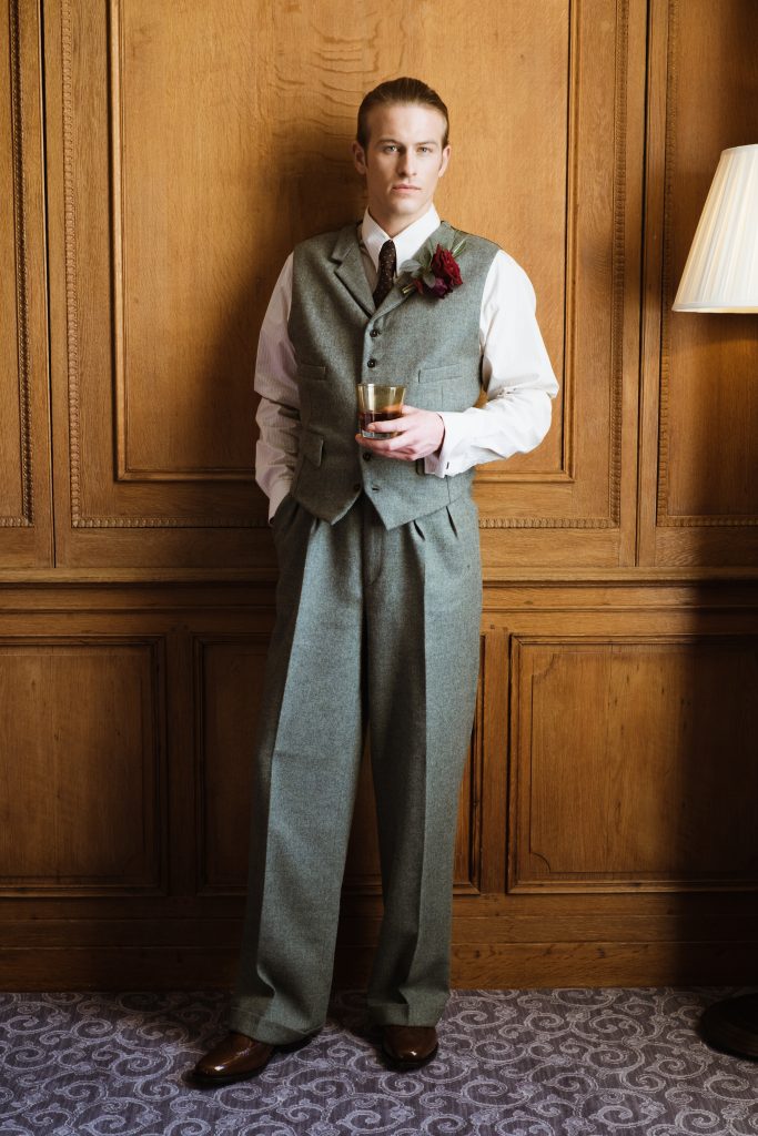 Vintage style menswear for your groom and groomsmen