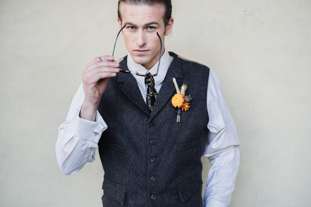 Vintage style menswear for your groom and groomsmen