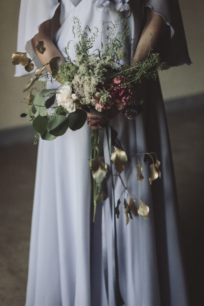 An Italian elopement styled shoot with moody romantic blush tones