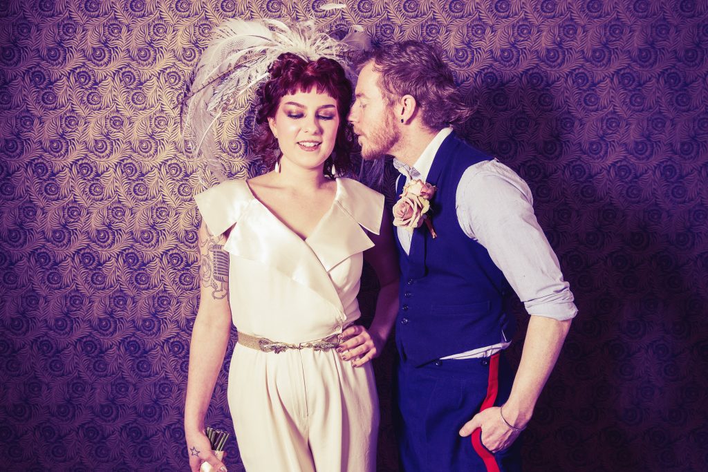 A Frida Kahlo circus wedding shoot with a touch of Dior