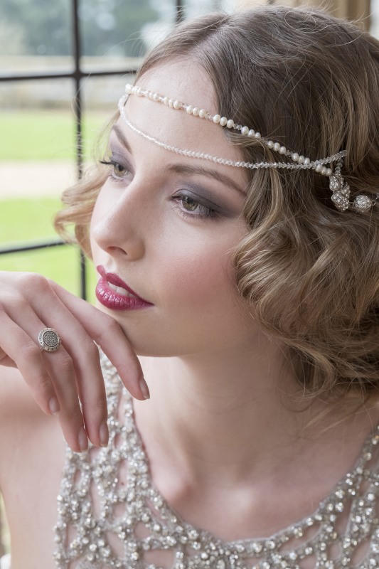 A 1920s vintage style Gatsby Art Deco wedding