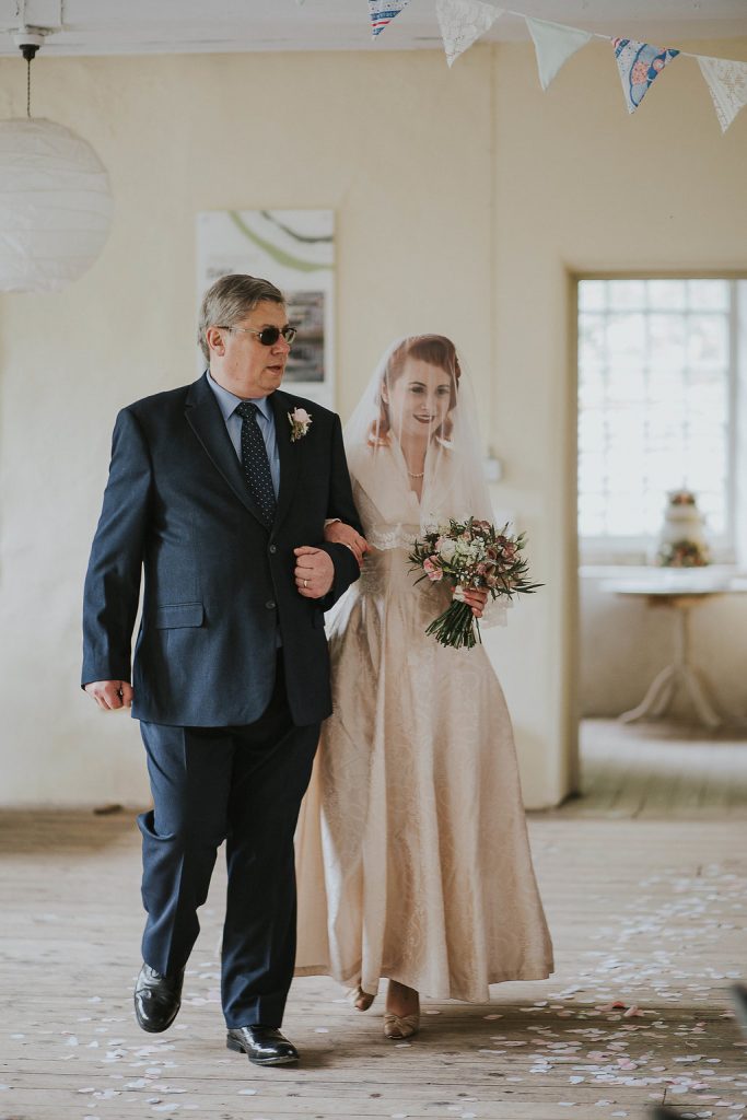 A 1940s vintage wedding 