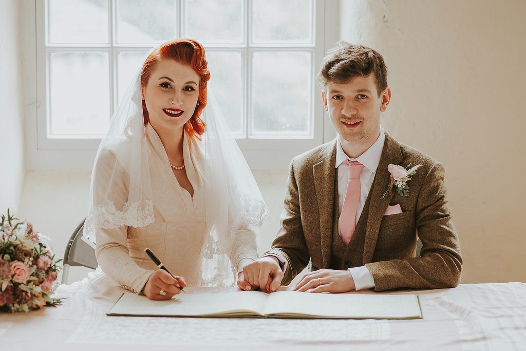 A 1940s vintage wedding 