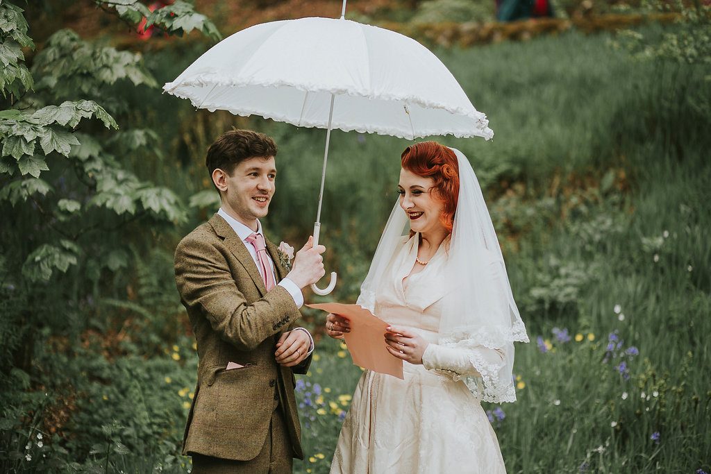 A 1940s vintage wedding 