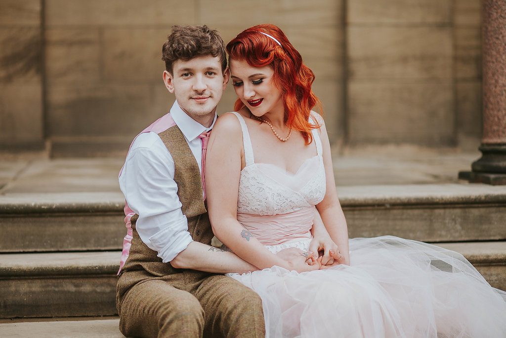 A 1940s vintage wedding