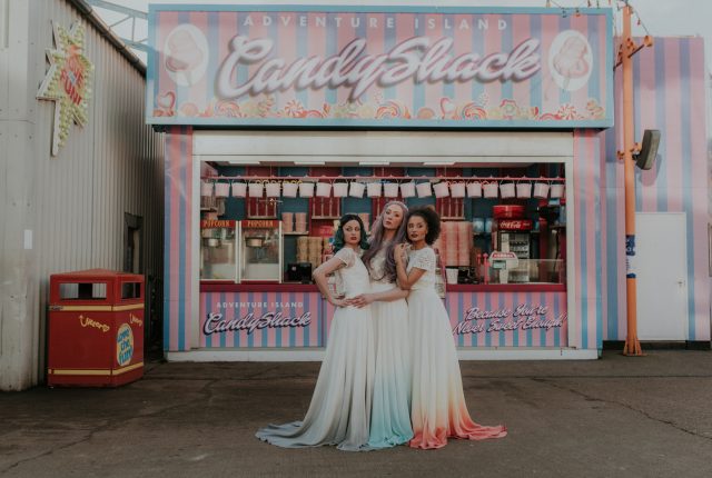 Mix and match with the new Lucy Can't Dance alternative bridal collection