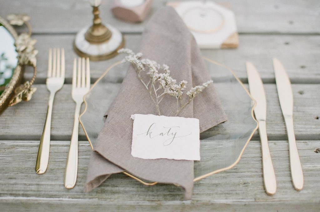Copper and Blush Wedding Tones in a Vineyard