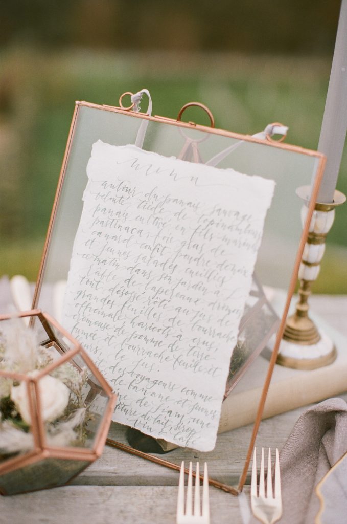 Copper and Blush Wedding Tones in a Vineyard