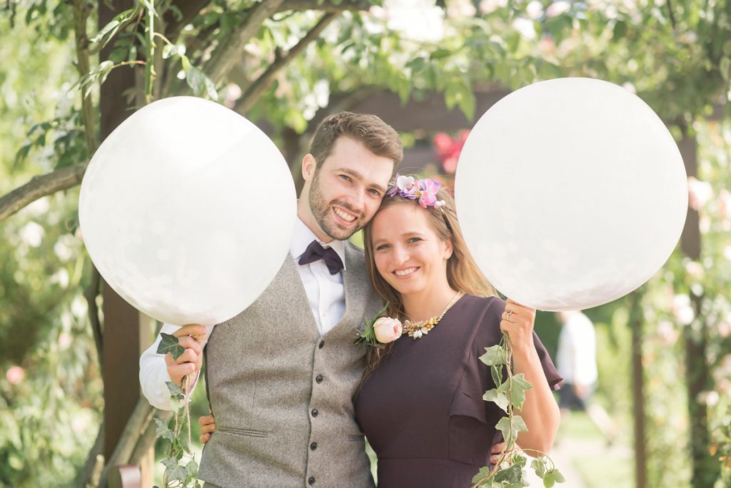 A Pretty Vintage Floral Maximalist Springtime Wedding