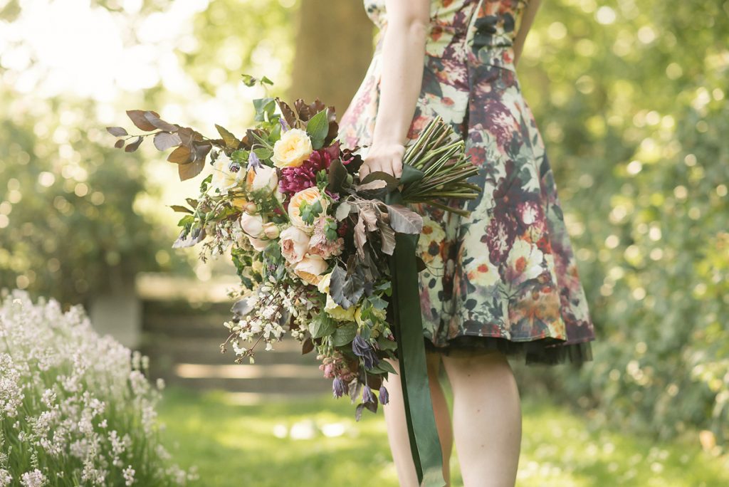 A Pretty Vintage Floral Maximalist Springtime Wedding