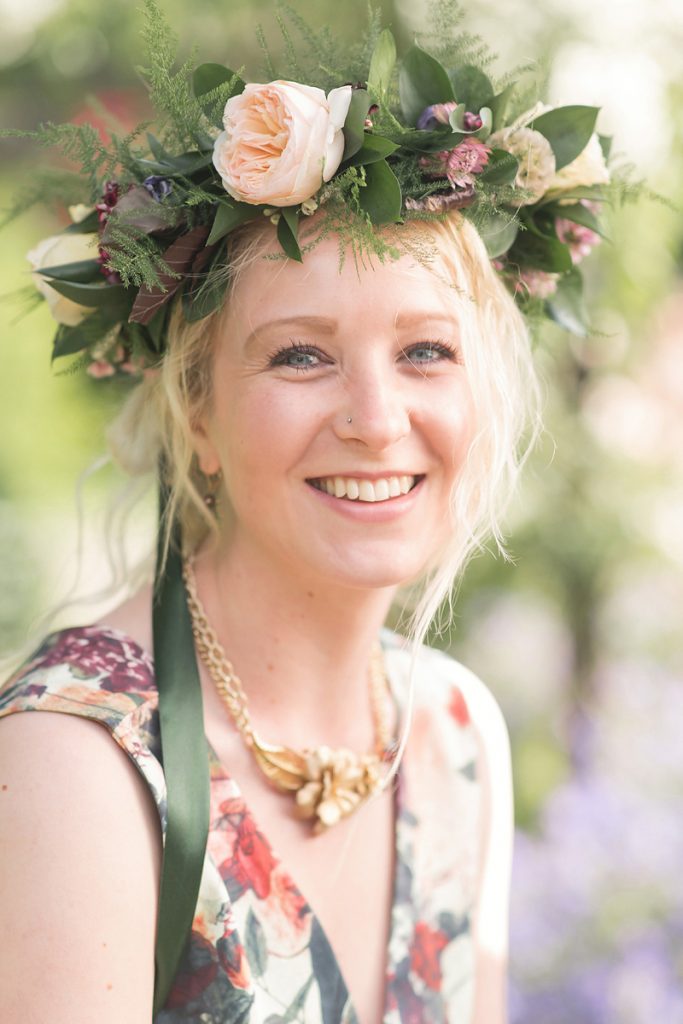 A Pretty Vintage Floral Maximalist Springtime Wedding