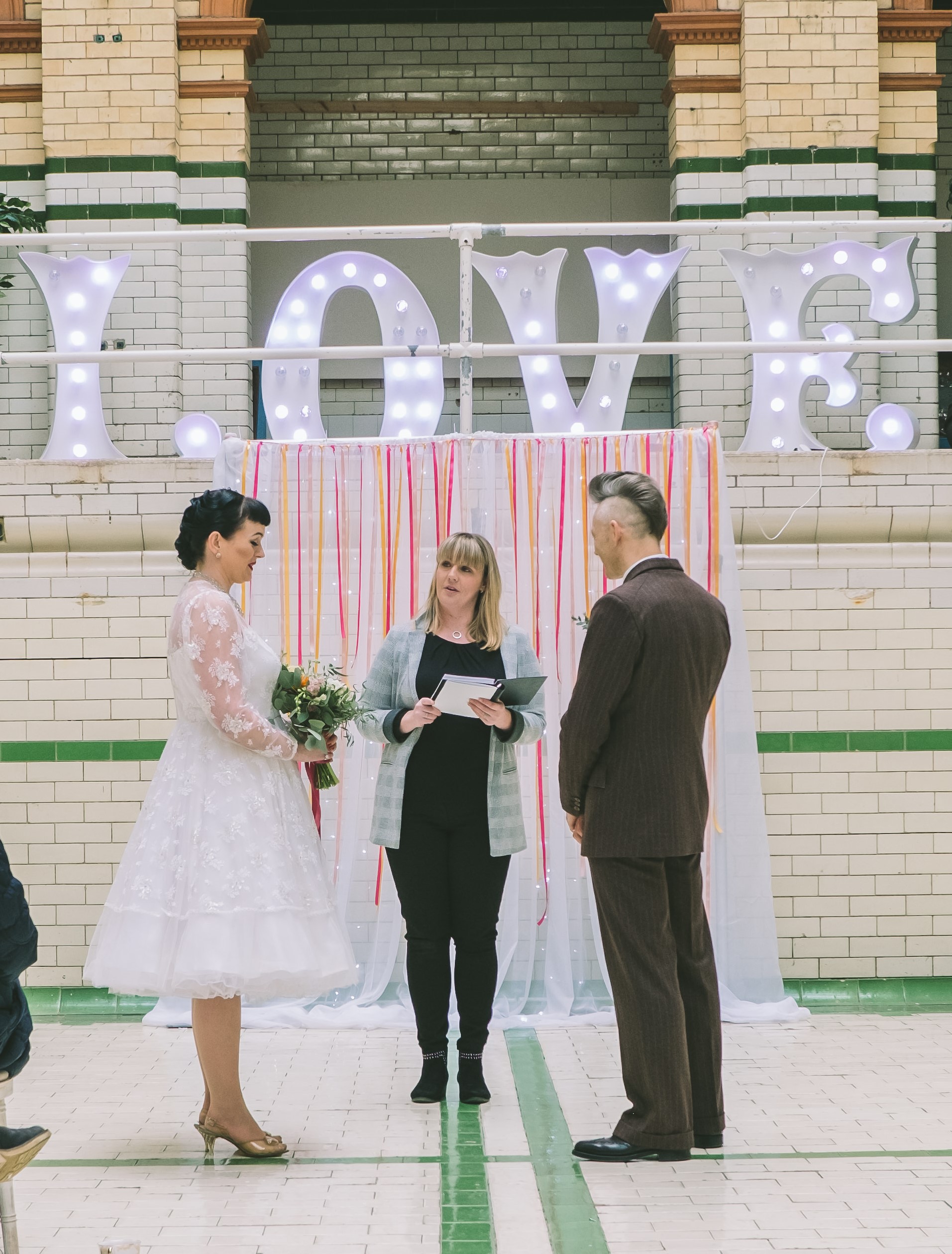 Magpie Wedding Fair, Manchester Victoria Baths - The Fake Wedding