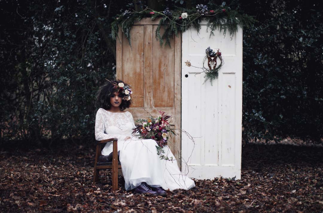 Alternative Bridal Style- A Rustic Woodland Wonderland 