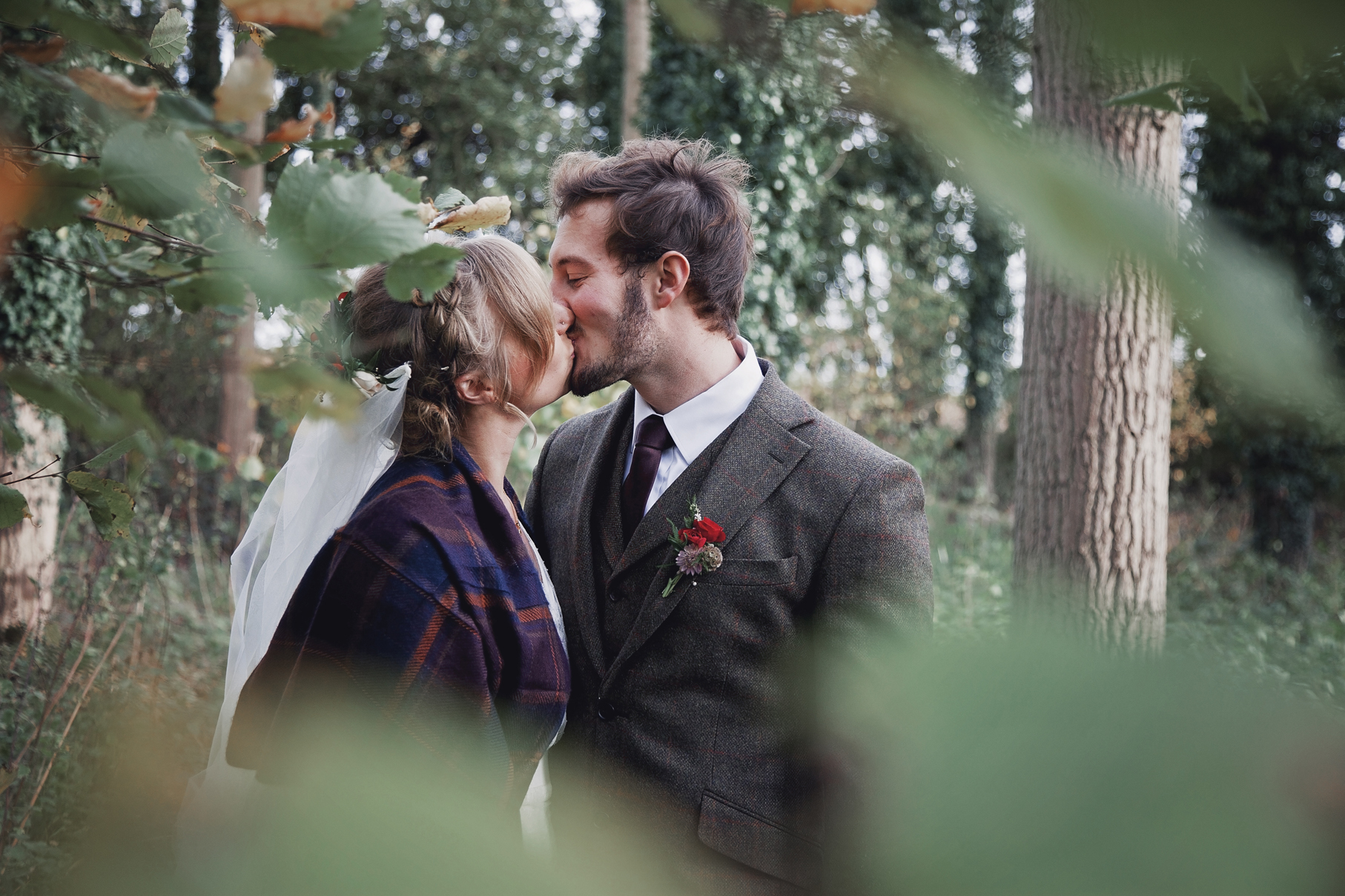 Ollie and Emily's Rustic DIY, Intimate Autumnal Wedding Day
