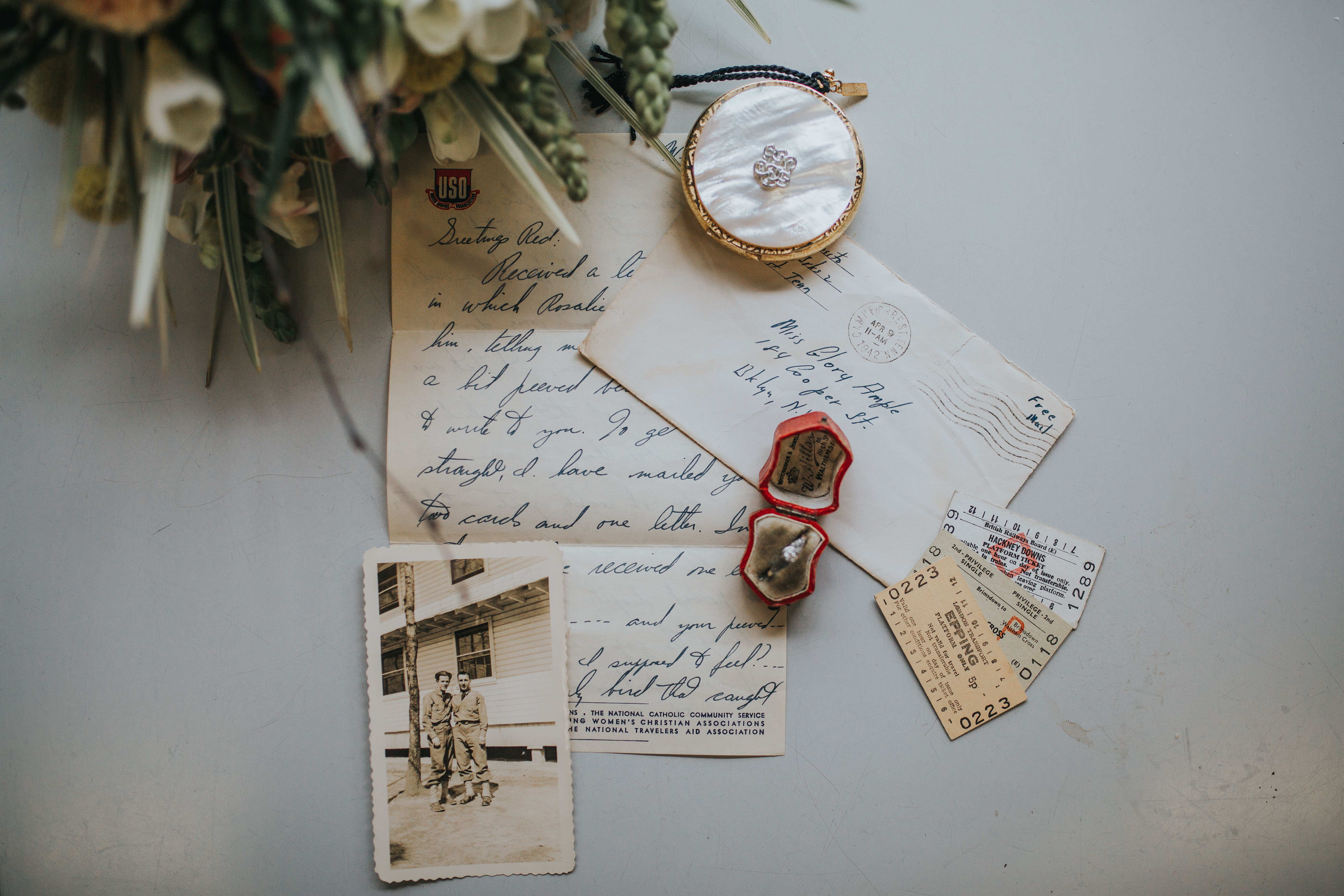 1960's Bridal Inspiration - A Charming Vintage Railway Shoot