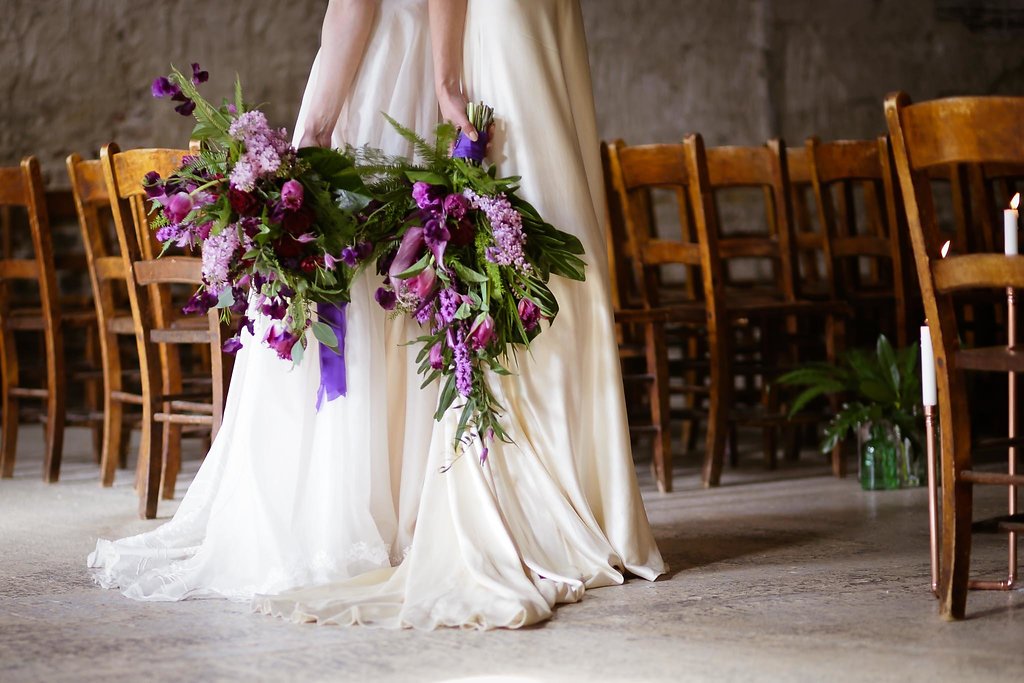 Rock the Purple Love - Colourful Wedding Inspiration for the Uber Cool, Modern Couple