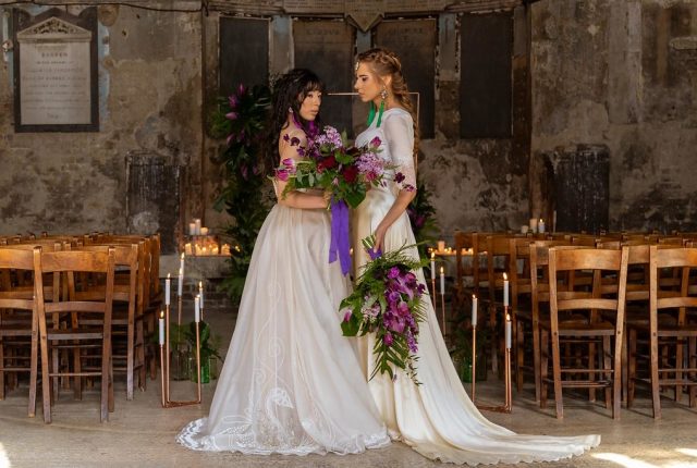 Rock the Purple Love - Colourful Wedding Inspiration for the Uber Cool, Modern Couple